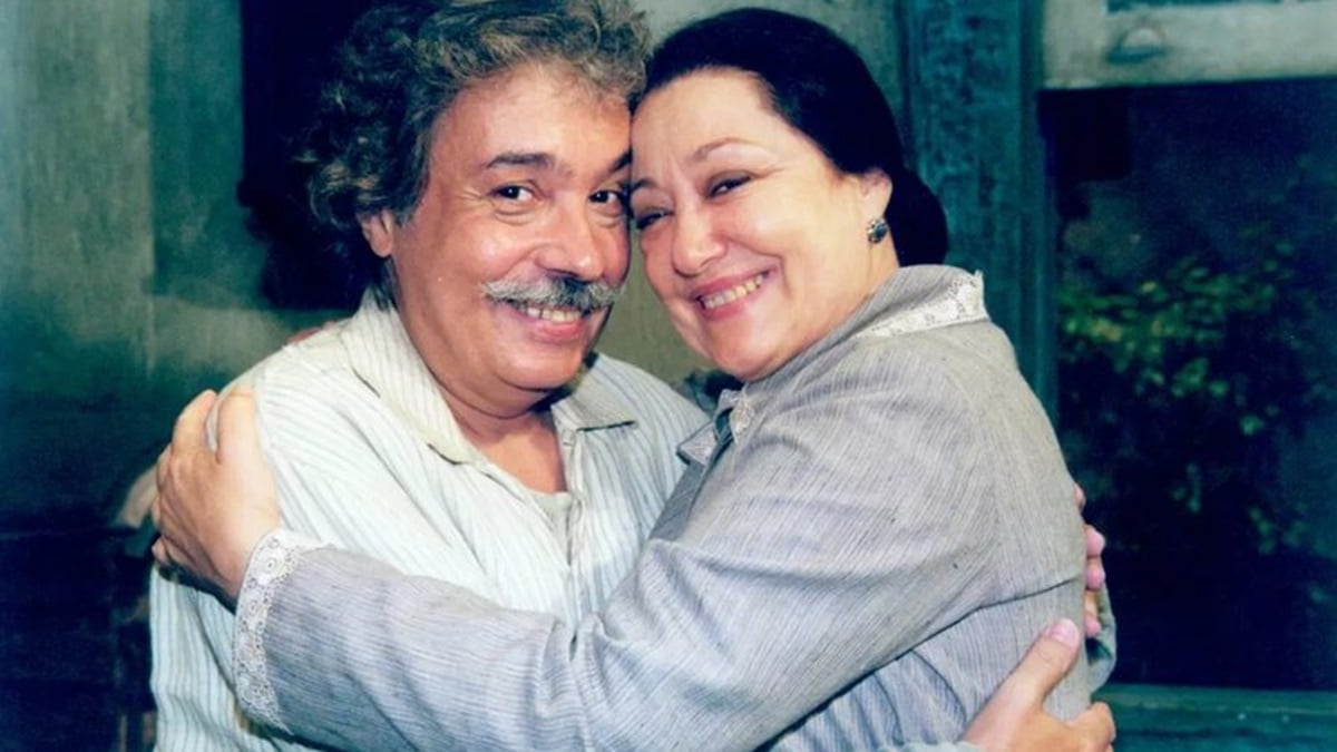 Suely Franco e Pedro Paulo Rangel em "O Cravo e a Rosa" (Reprodução/ Divulgação/ TV Globo)