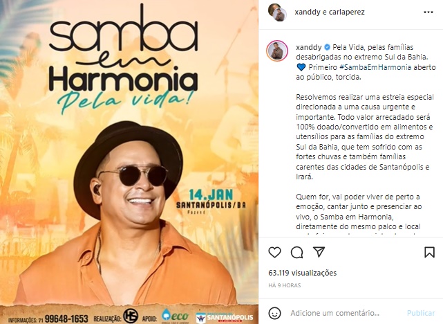 (Foto: Reprodução/ Instagram)