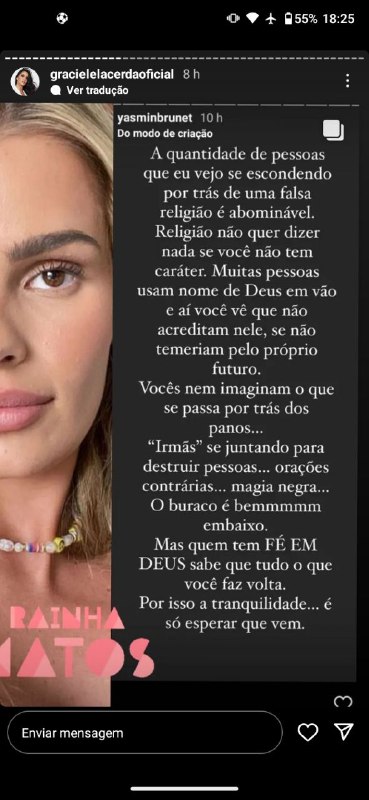 Graciele Lacerda explodiu em desabafo (Foto: Reprodução/ Instagram)