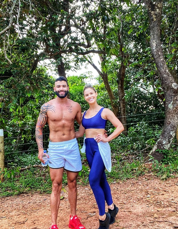 Gusttavo Lima e sua esposa Andressa Suíta