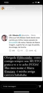 Boninho alfinetou Luana Piovani (Foto: Reprodução / Twitter)