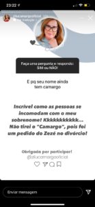 “Amo o Zezé”, Zilu assume relação com o ex e confirma: “Foi pedido dele”