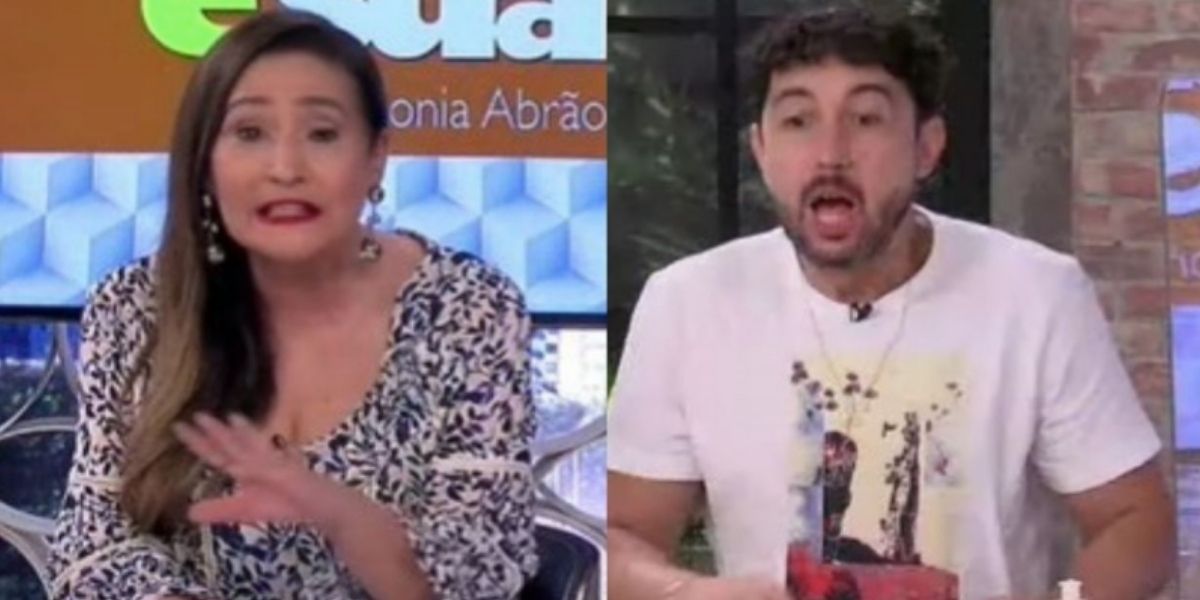 Sonia Abrão e Thiago Rocha (Reprodução)