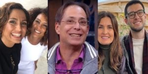 Camila Pitanga, Taís Araújo, Pedro Cardoso, Fátima Bernardes e Vinícius Bonemer (Reprodução)