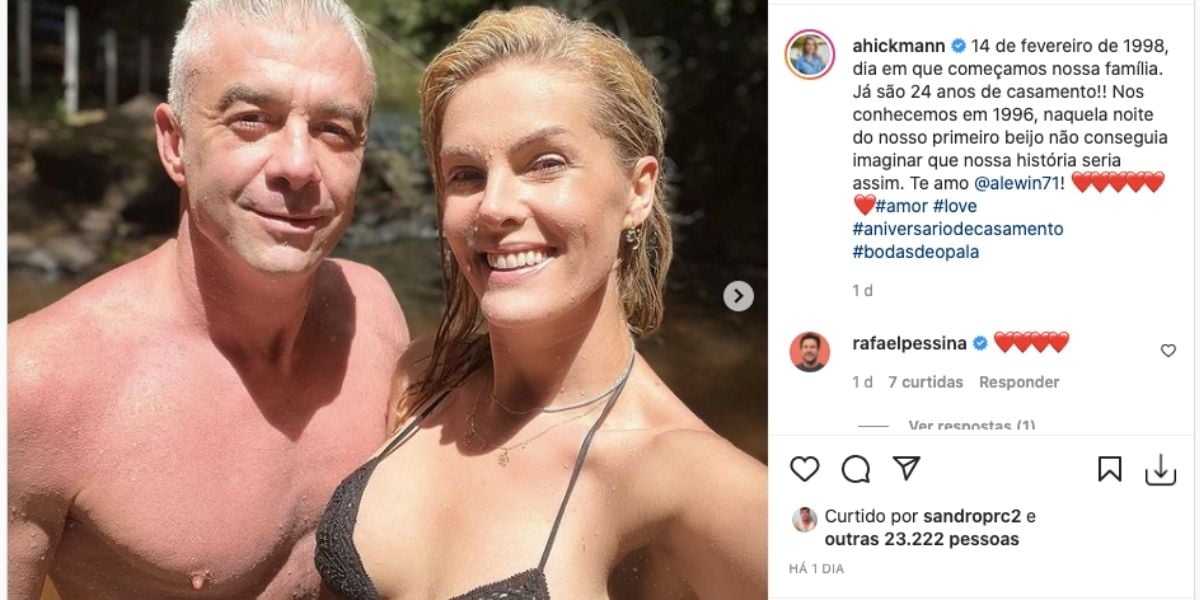 De acordo com Ana Hickmann,