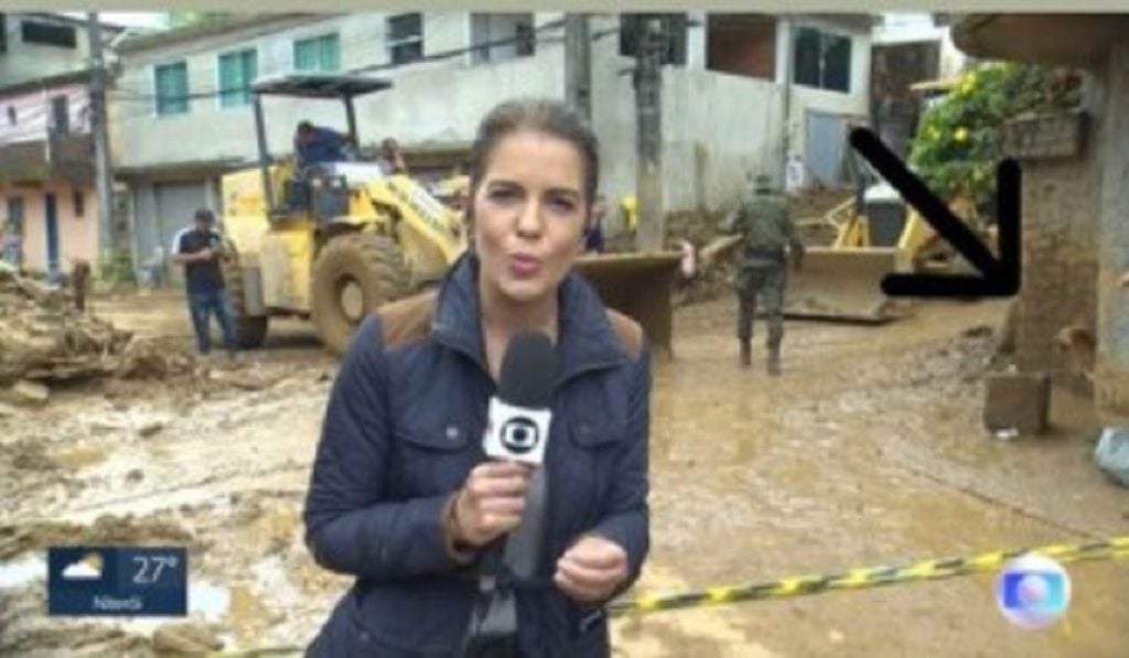 Mariana Gross assumio o RJTV direto do cenário destruidor de Petrópolis Globo