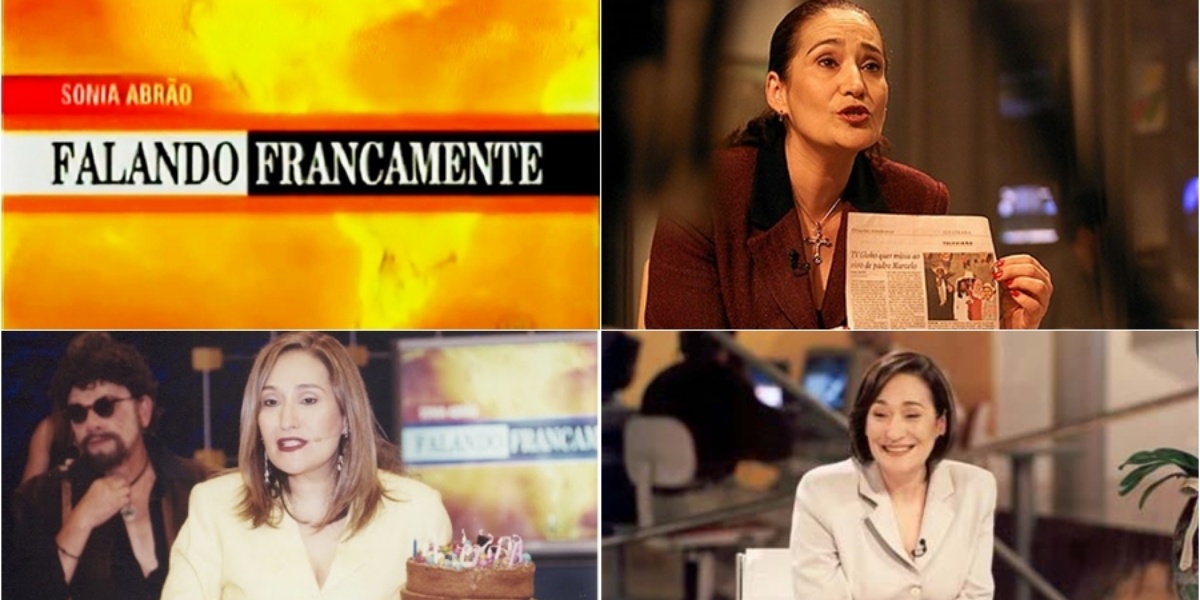 Sonia Abrão comandou durante mais de dois anos o Falando Francamente no SBT (Imagem: Montagem)