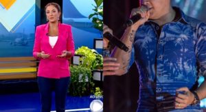 Ticiane Pinheiro atualizou o estado do cantor João Neto na Record- Foto: Montagem-TV Foco