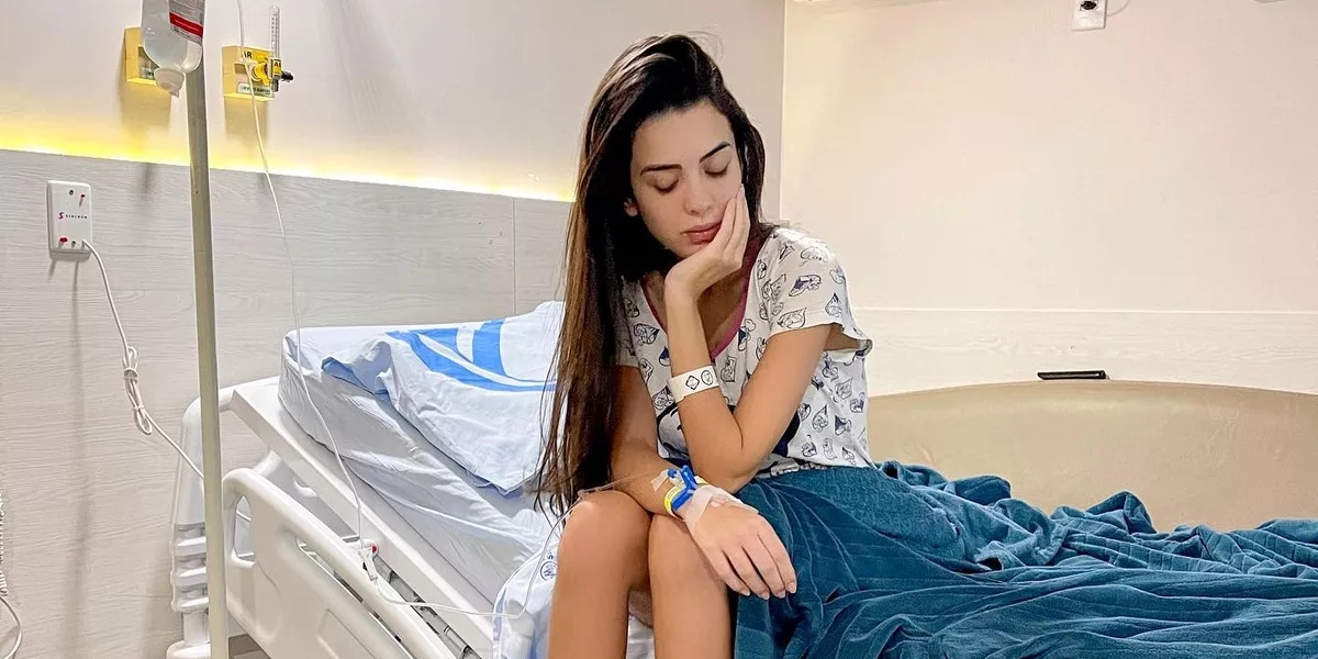 Victória Oliveira perdeu o seu segundo filho, horas após o parto (Foto: Reprodução)