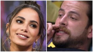 Anitta pede proteção a Gustavo Marsengo do BBB22 após decisão do brother (Montagem /Reprodução)