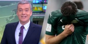 Derrota do Palmeiras fez a Band humilhar a Globo (Montagem: TV Foco)