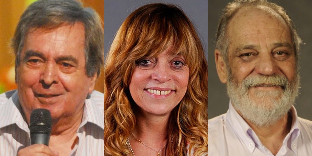 Benedito Ruy Barbosa, Glória Perez e Walter Negrão (Foto: Divulgação/TV Globo)