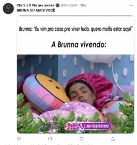 Internautas reagiram à participação de Brunna no 'Mais Você' (Foto: Reprodução / Twitter)