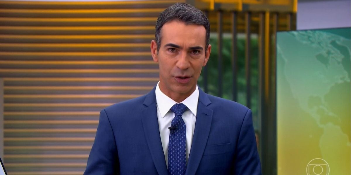 "Momentos de terror", César Tralli volta ao JH em meio a choro e dá notícia avassaladora na Globo: "Escuridão"