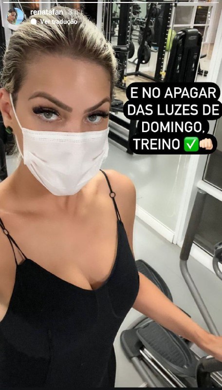 Renata Fan voltou a surpreender com seu recado (Foto: Reprodução)