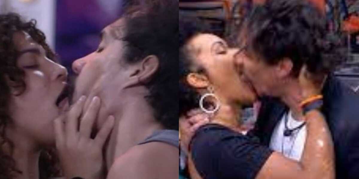 BBB22: Eliezer se arrepende de beijo em Natália (Foto: Reprodução/Montagem)