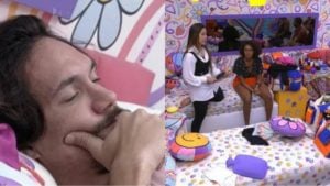 Eliezer acredita em teoria negativa sobre integrantes do quarto Lollipop no BBB22 (Montagem/ Reprodução)