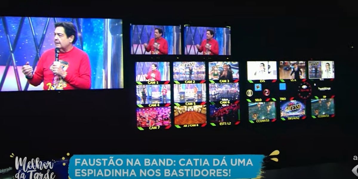 Catia Fonseca peita Band, abandona Melhor da Tarde às pressas e invade estúdios de Faustão: "Estou tão tensa"