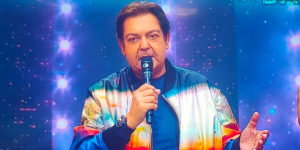 Faustão surpreendeu com baixa audiência na Band (Foto: Reprodução)