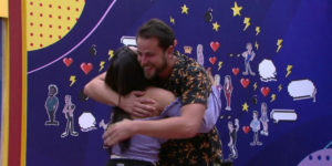 Gustavo e Larissa no BBB22 (Foto: Reprodução)