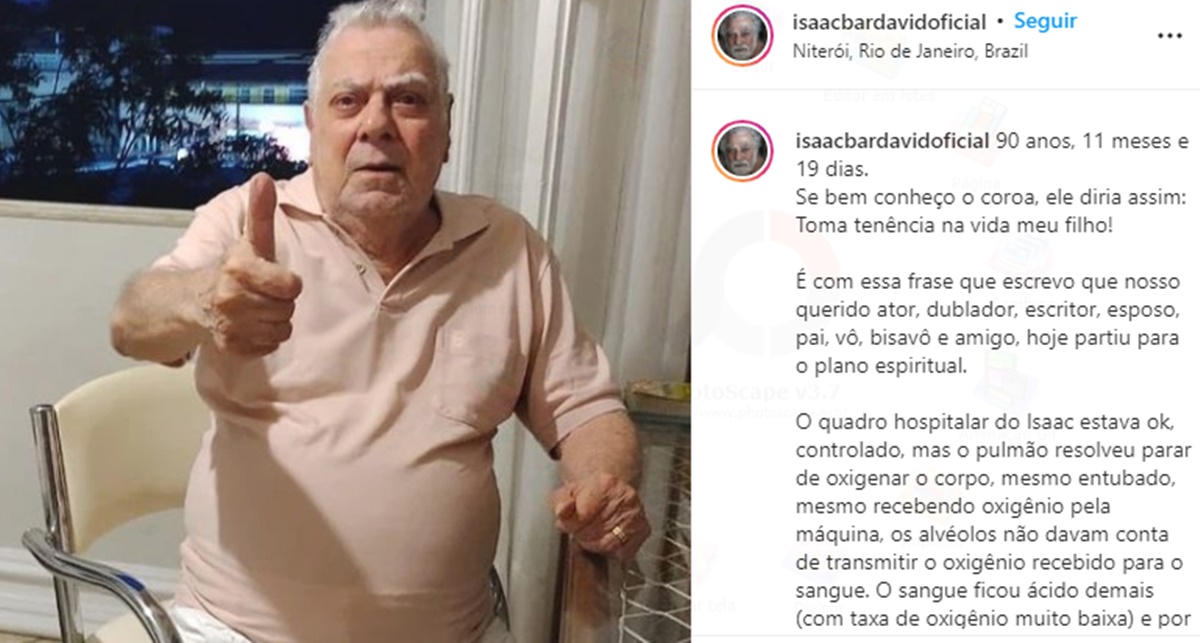 Dublador do Wolverine, Isaac Bardavid morre aos 90 anos