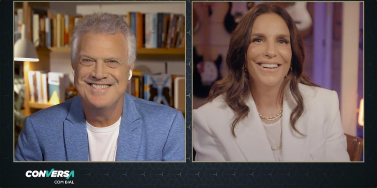 Ivete Sangalo no "Conversa Com Bial" (Foto: Reprodução/TV Globo)