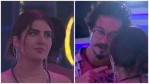 Jade Picon revela para Eliezer na festa os nomes que quer vetar na prova do líder (Montagem/ Reprodução/ Globoplay)