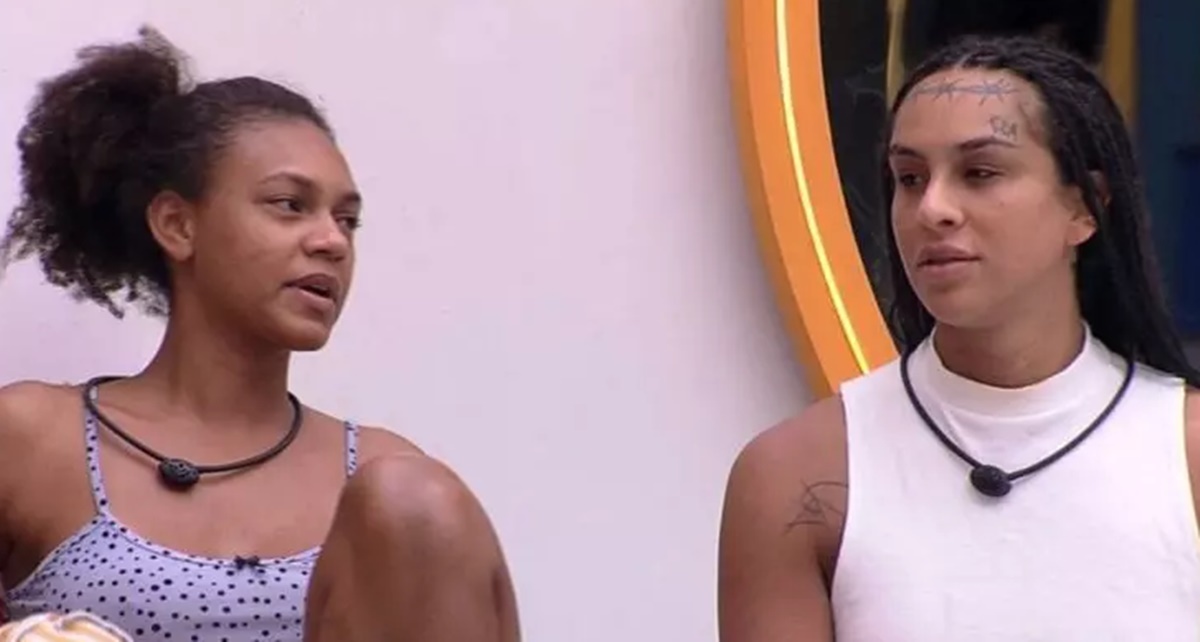 Jessilane e Linn Da Quebrada vão dar consolo à Natália e saem com patada (Reprodução/ TV Globo)