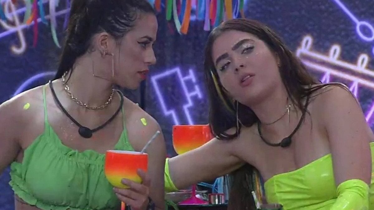 BBB22: Jade Picon acusa Larissa de mania de perseguição (Foto: Reprodução)