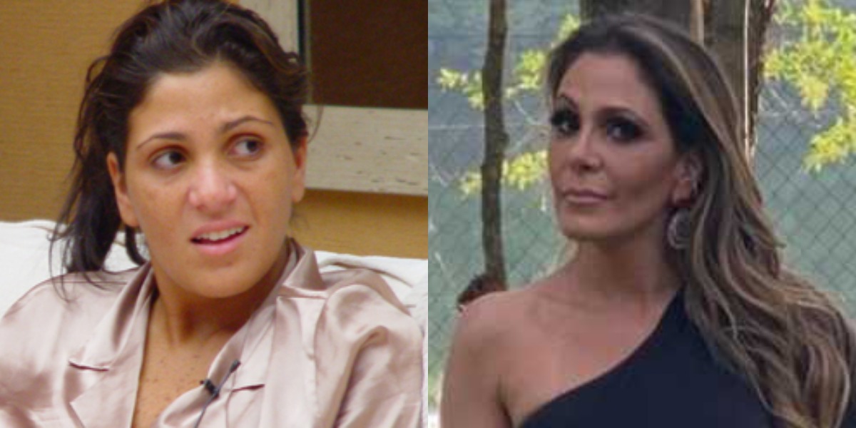 Leka do "BBB" antes e depois (Foto: Reprodução/TV Globo/Splash)