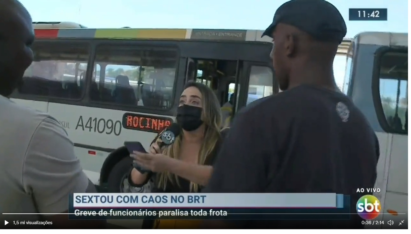 Bianca Andrade, jornalista do sbt é coagida ao vivo