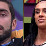 Pedro Scooby e Linn da Quebrada no BBB22 (Foto: Reprodução)