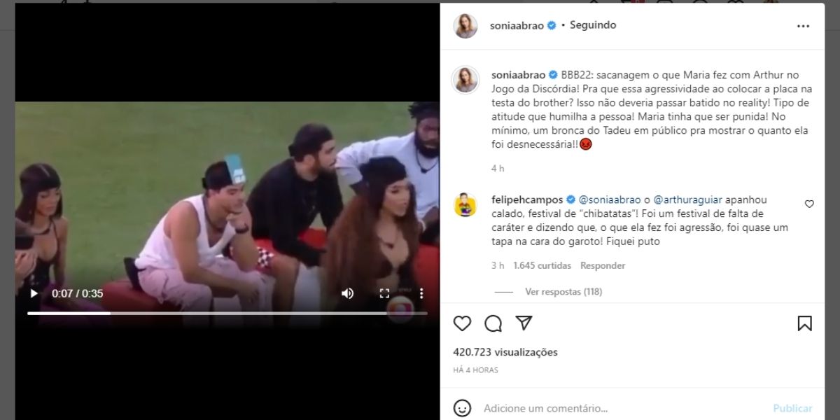 Sonia Abrão se enfurece com agressão na Globo, faz denúncia em textão e detona: "Não deveria passar batido"