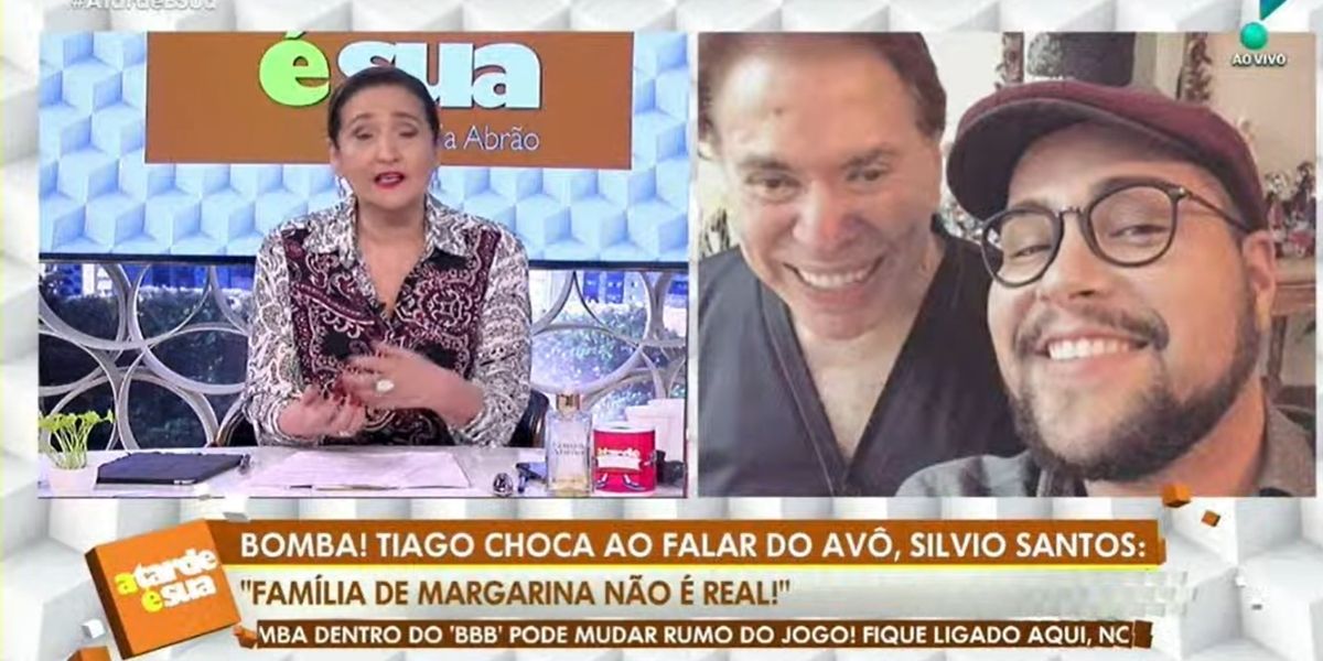 "Fala de amor e tudo isso é mágoa", detona Sonia Abrão sobre Tiago expor Silvio Santos: "Isso não vai te ajudar"