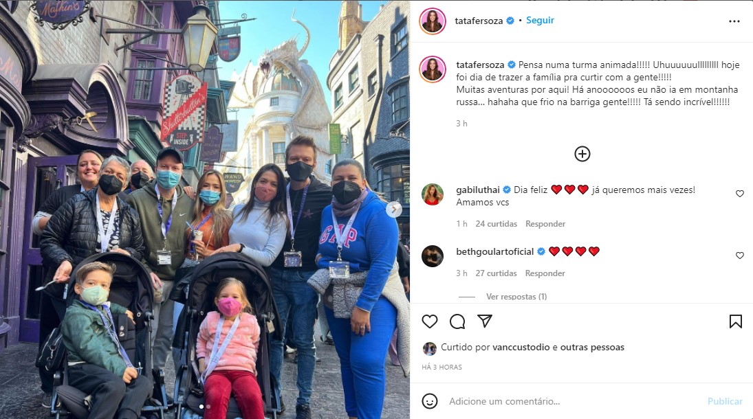 Thaís Fersoza mostra passeio com a família - Foto: Reprodução