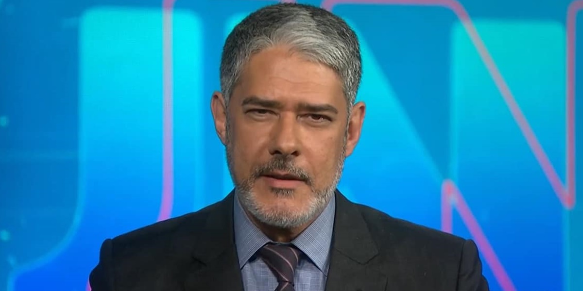 William Bonner é âncora do jornal Nacional (Foto: Reprodução / TV Globo)