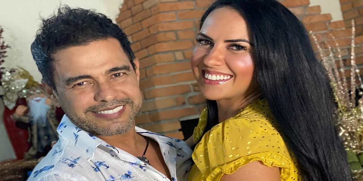 Graciele Lacerda confirma gravidez de Zezé Di Camargo em anúncio
