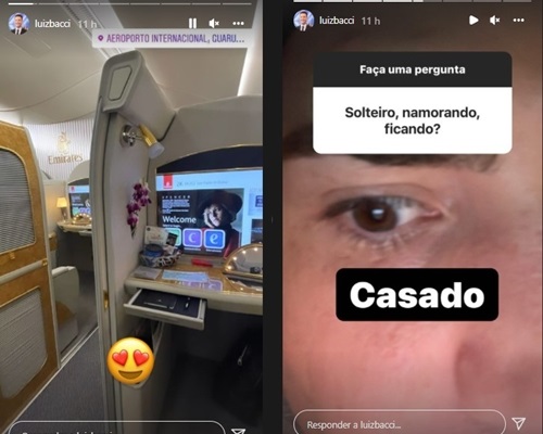 Luiz Bacci assume a verdade nos Stories