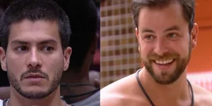 Gustavo e Arthur Aguiar podem ser a nova rivalidade do BBB22 (Foto: Reprodução)