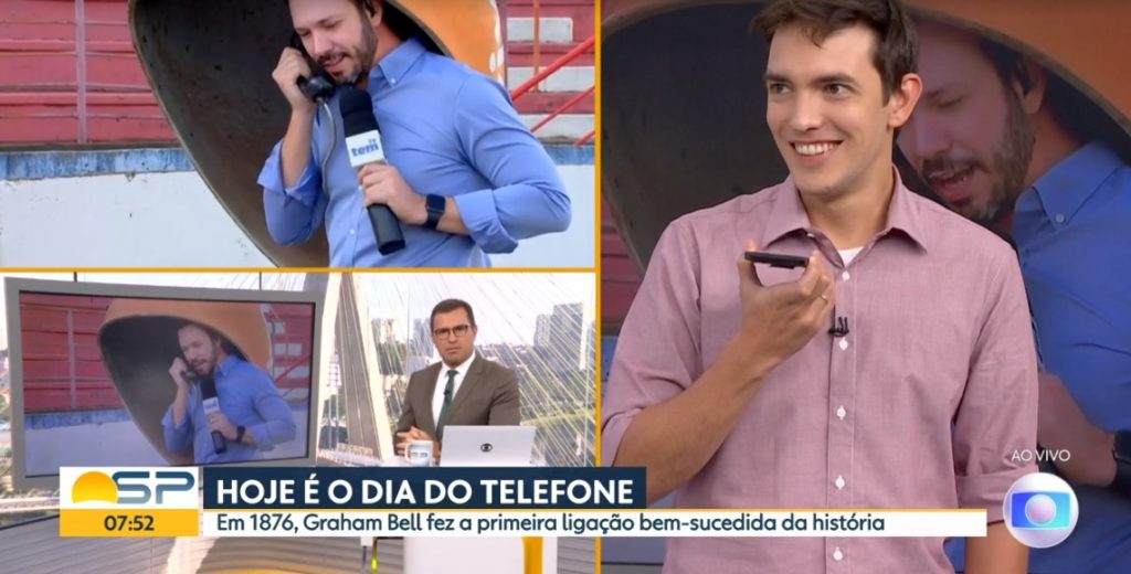 Bocardi se enfurece com repórter, peita a Globo e pega celular ao vivo