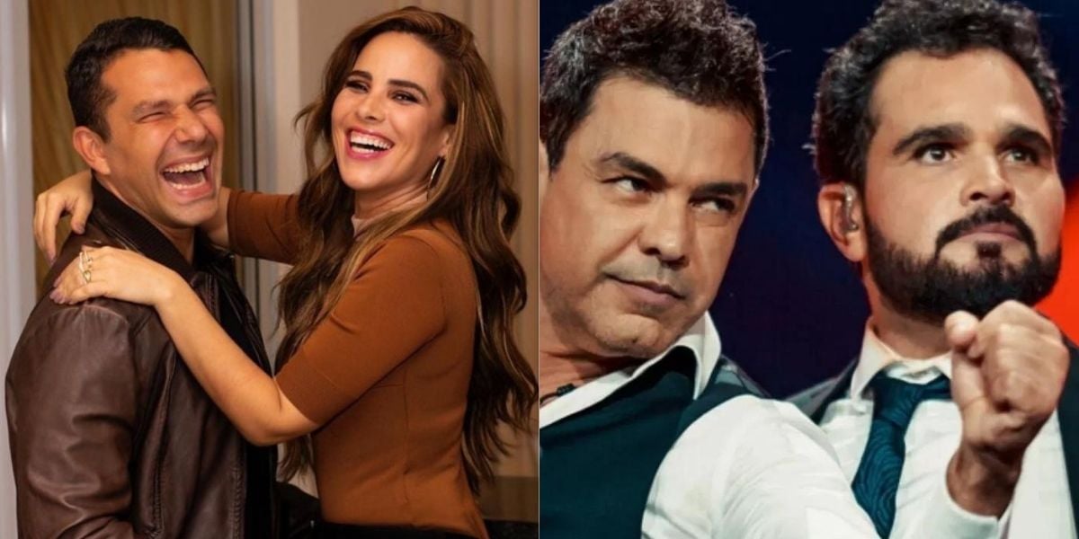 Marcus Buaiz, Wanessa, Zezé Di Camargo e Luciano (Reprodução)