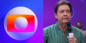 Globo voltou a usar Faustão durante o intervalo do Mais Você (Foto: Reprodução)