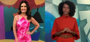 Fátima Bernardes será substituída por Maju Coutinho na cobertura do carnaval na Globo- Foto: Montagem-TV Foco