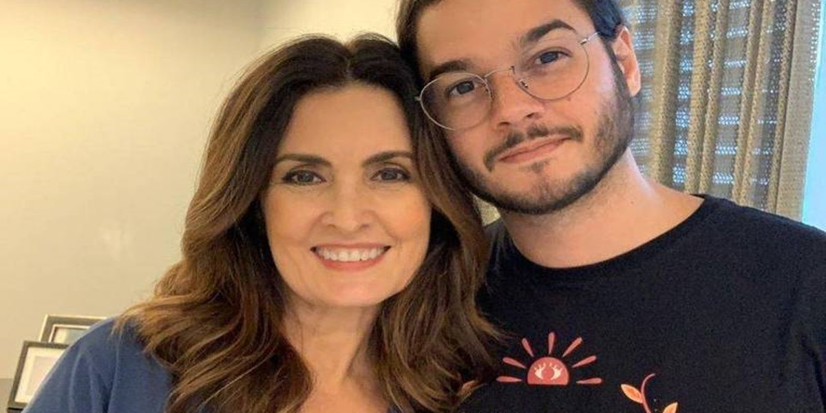 Fátima Bernardes ao lado de Túlio Gadêlha (Foto: Divulgação)