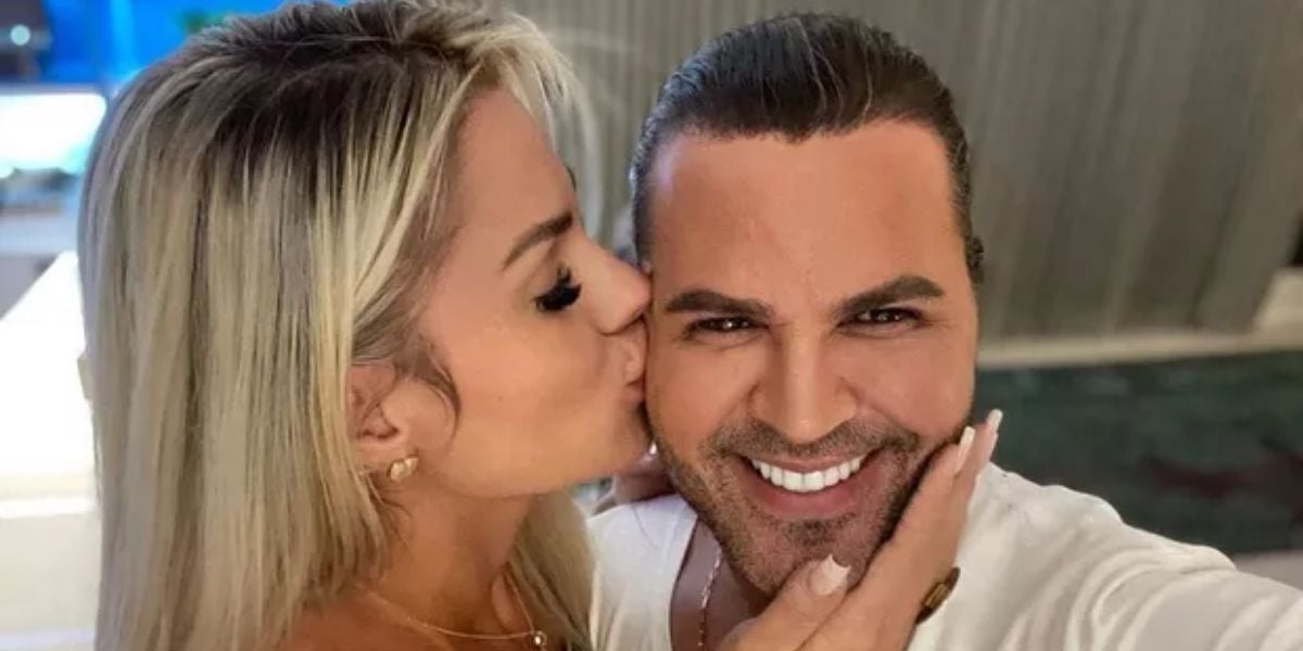 Eduardo Costa e sua esposa