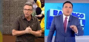 Neto e Gottino trocaram provocações na Record e na Band- Foto: Montagem/TV Foco