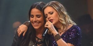 Wanessa ao lado de Sandy (Foto: Reprodução)