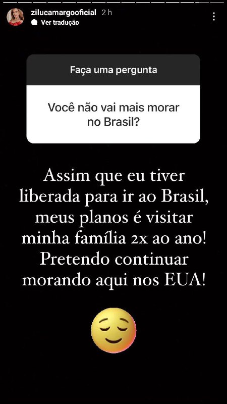 Zilu Godói fez um desabafo sobre sua estadia nos Estados Unidos (Foto: Reprodução)