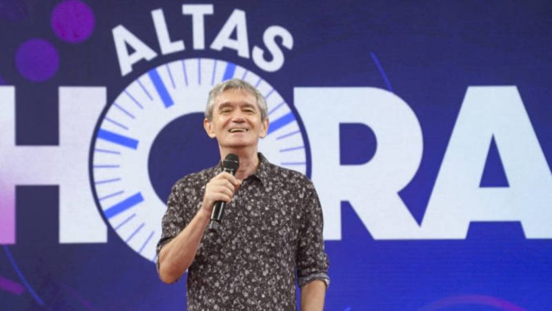 Serginho Groisman teve queda de audiência com o Altas Horas (Foto: Divulgação/TV Globo)