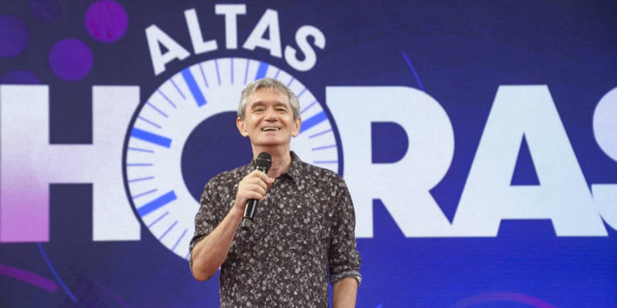 Serginho Groisman no Altas Horas (Foto: Divulgação/TV Globo)